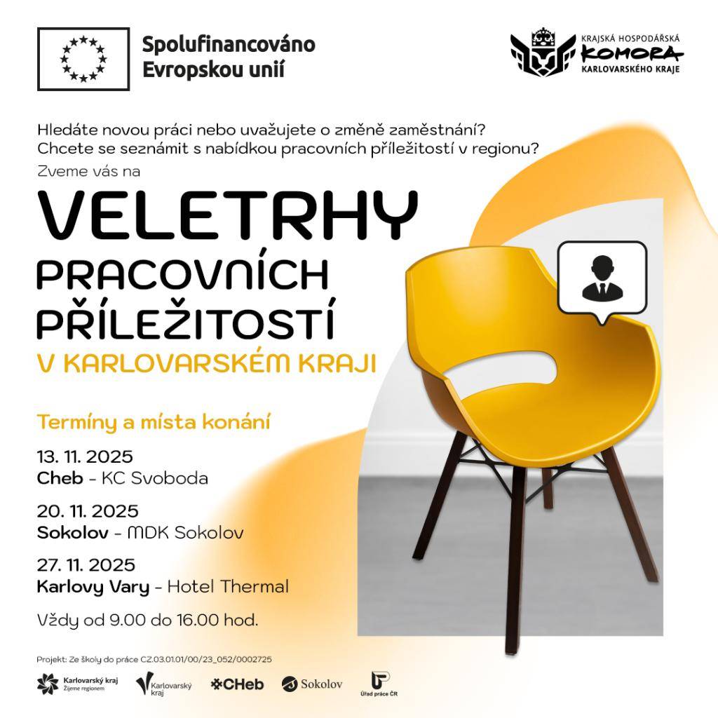 Veletrhy tradičně pořádá Krajská hospodářská komora Karlovarského kraje.