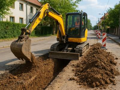 Upozorňujeme, že na ulici Šlechtitelské začaly práce na výstavbě kanalizace včetně nových povrchů vozovky. Ulice bude průjezdná s omezením, prosíme řidiče a chodce o zvýšenou opatrnost.