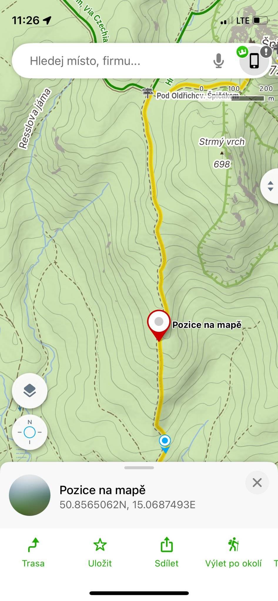 V dopoledních hodinách byla spatřena jedna Merino ovečka na vycházce po žluté směr Špičák.  Foto přílohou.