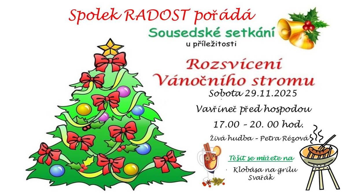 Rozsvícení stromečku - Vavřineč