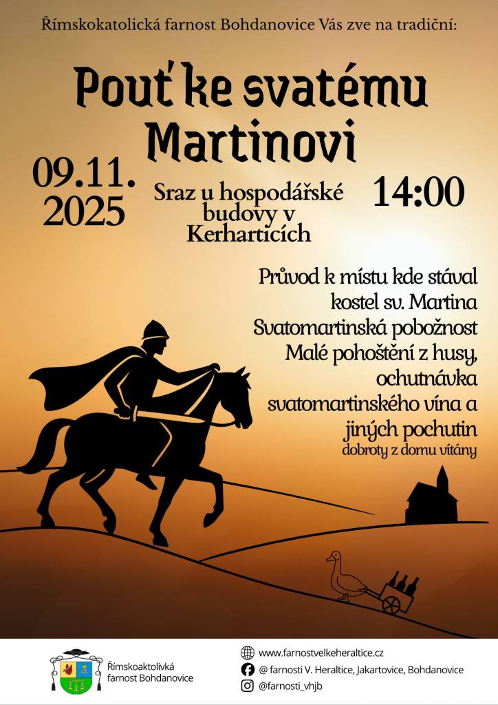 Pouť ke svatému Martinovi - 9. 11. 2025