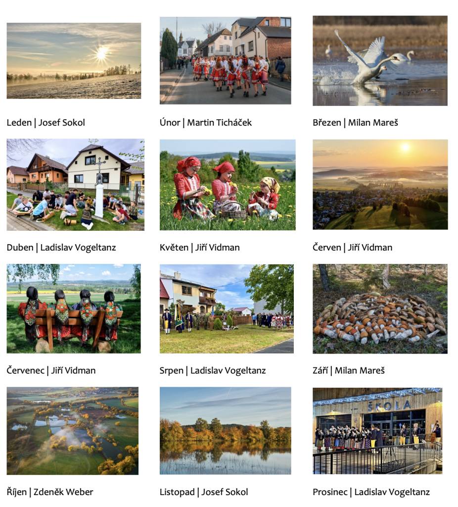 Do fotosoutěže, vyhlášené v září, se zapojilo celkem sedm účastníků. Hlavním cílem soutěže jako minulý rok bylo vytvořit obrazový kalendář pro rok 2026.
