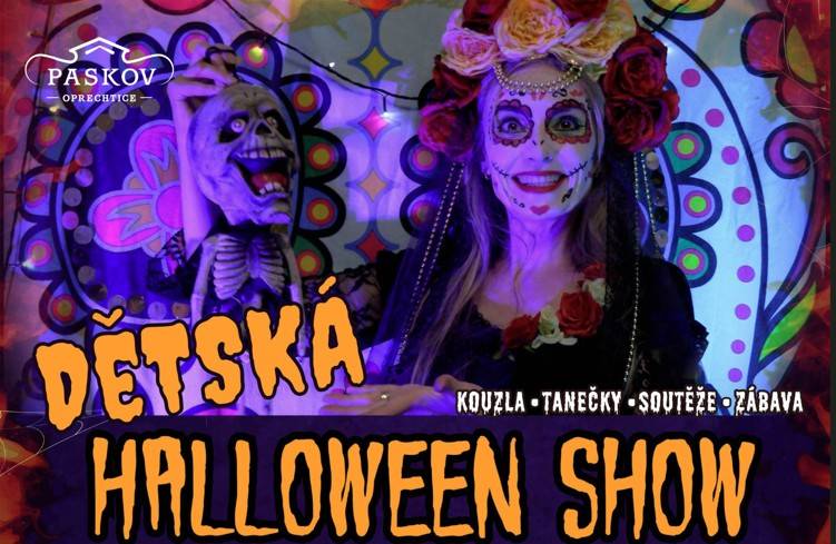 Přijďte si užít strašidelně zábavné dopoledne plné kouzel, soutěží, tanců a her.  Nezapomeňte dorazit v kostýmu – proběhne soutěž o nejlepší halloweenskou masku.    Neděle 9. 11. od 10:00 v KCP.