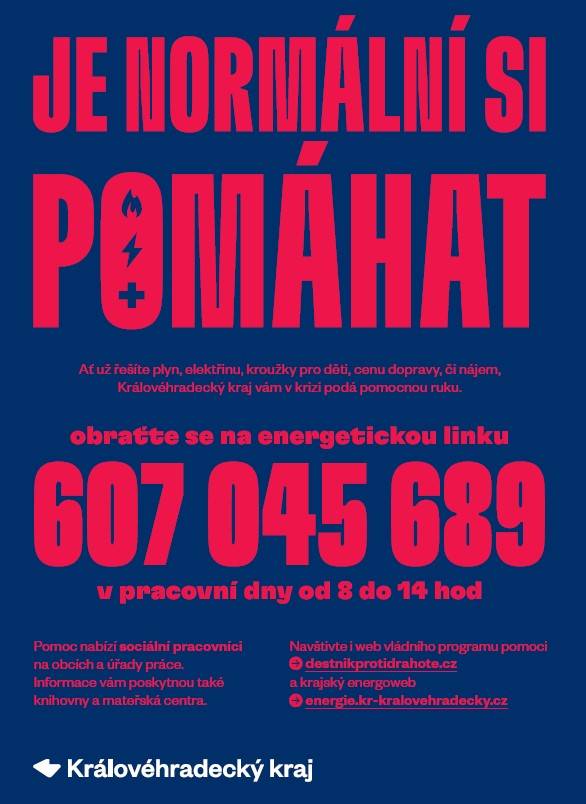 V souvislosti se současnou ekonomickou krizí, způsobenou především rostoucími cenami energií a s tím spojenou inflací, se řada mladých rodin, samoživitelek a samoživitelů, seniorů i dalších skupin obyvatel ocitá ve velice složitých finančních i životních situacích.