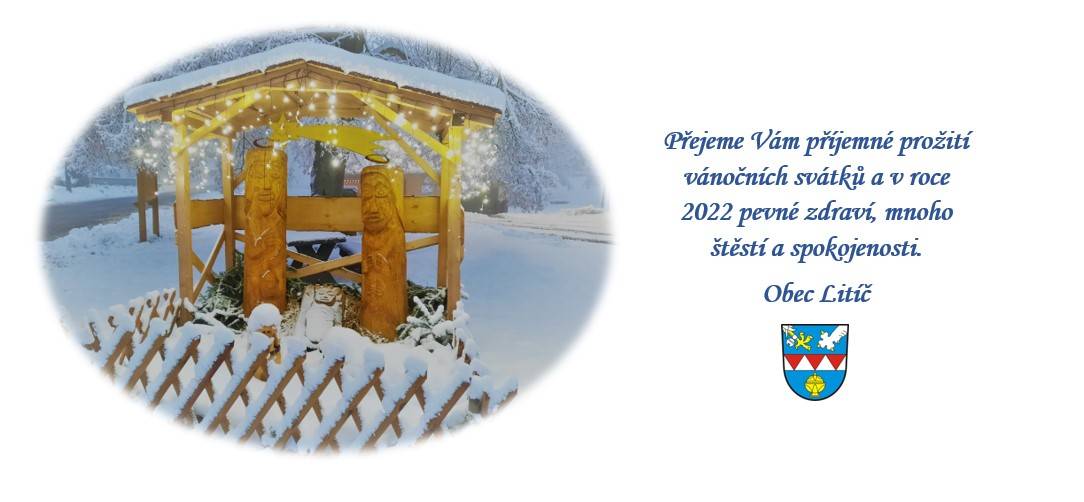 Od 23.12.2021 do 4.1.2022 je OÚ uzavřen z důvodu čerpání dovolené.Přejeme všem občanům příjemné prožití vánočních svátků a v roce 2022 pevné zdraví, mnoho štěstí a spokojenosti.