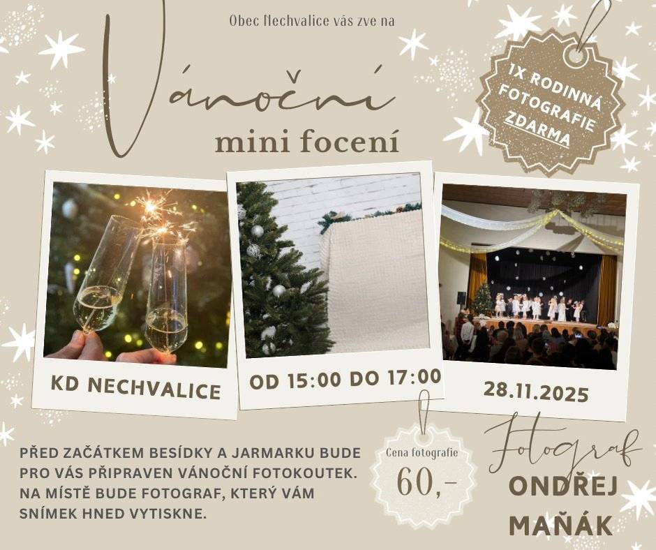 Upozorňuji na akci jedna rodinná fotografie  zdarma.