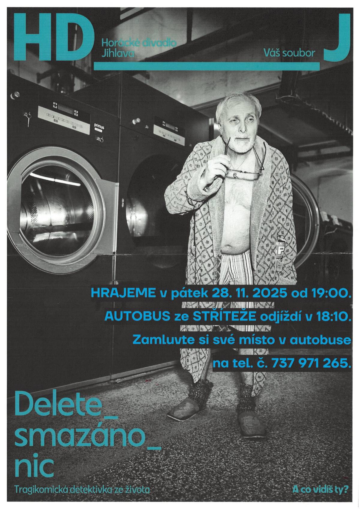 uvádí tragikomickou detektivku ze života!