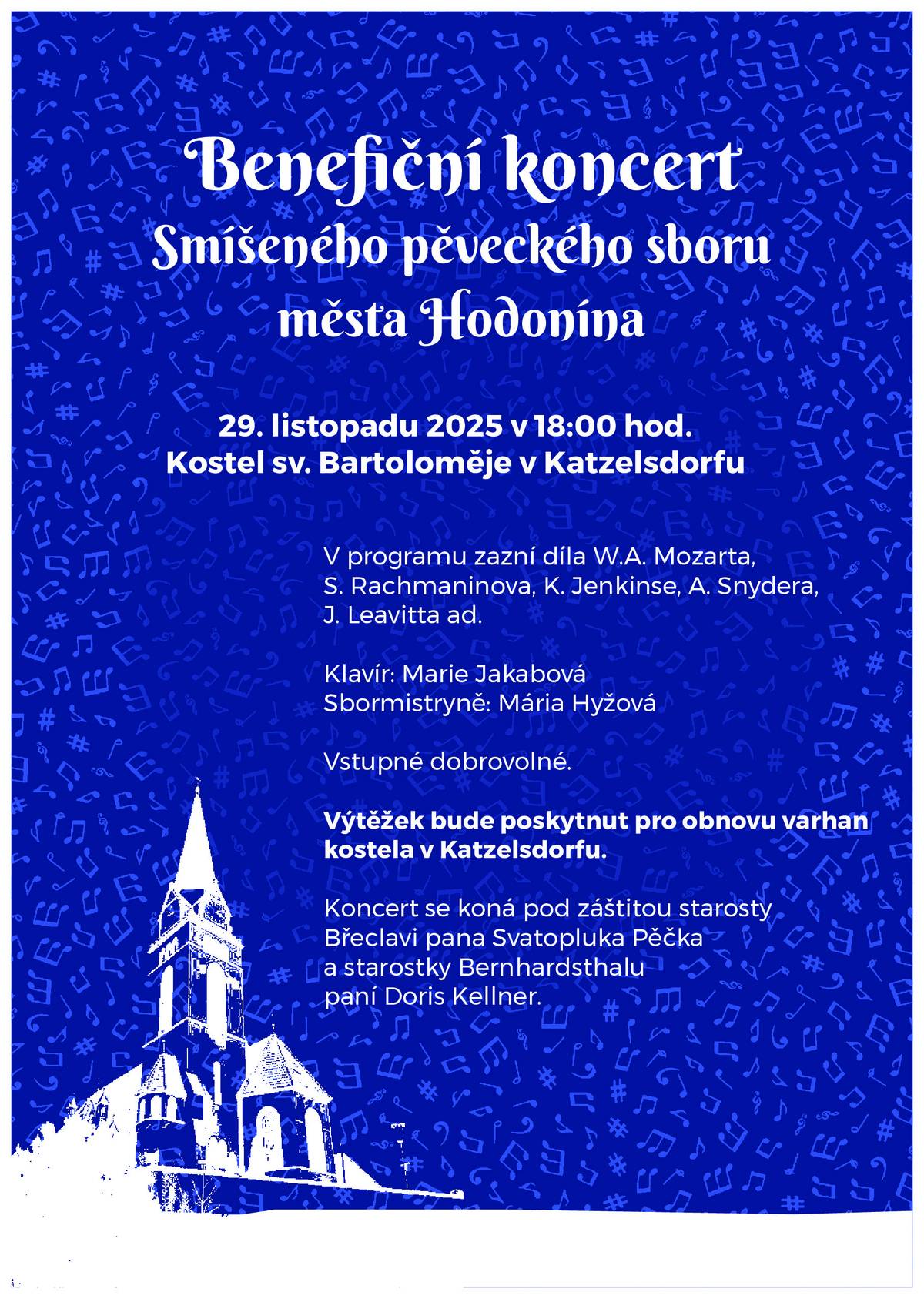 Smíšeného pěveckého sboru města Hodoní