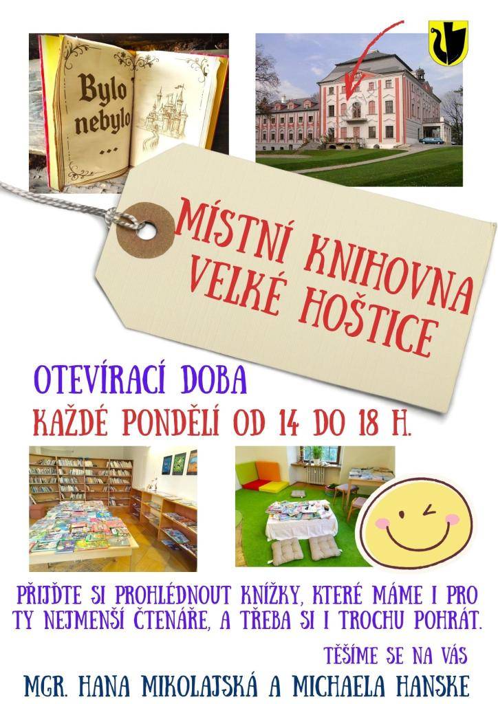 pondělí 14:00 - 18:00 hod.