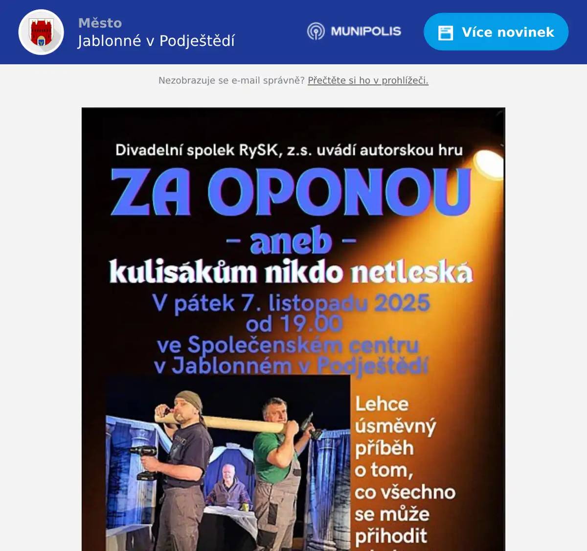 Hlášení proběhne:04.11.2025 v 16:10 hodin06.11.2025 v 16:10 hodin07.11.2025 v 15:10 hodin