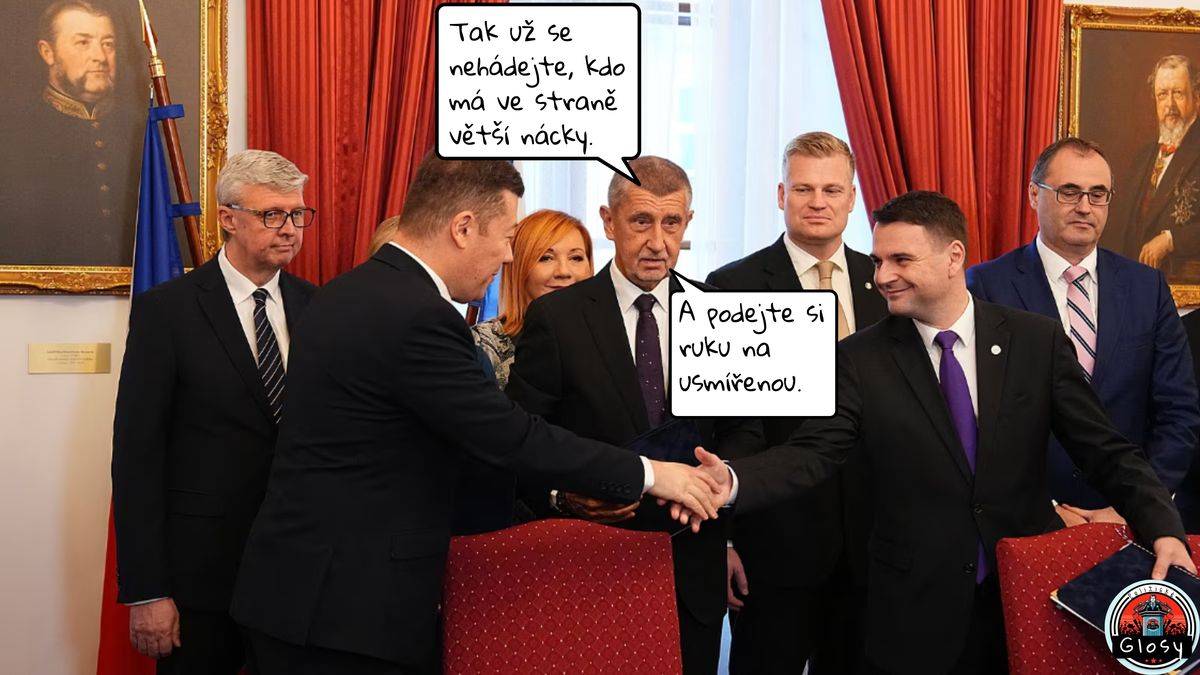 Babiš smiřuje koaliční partnery