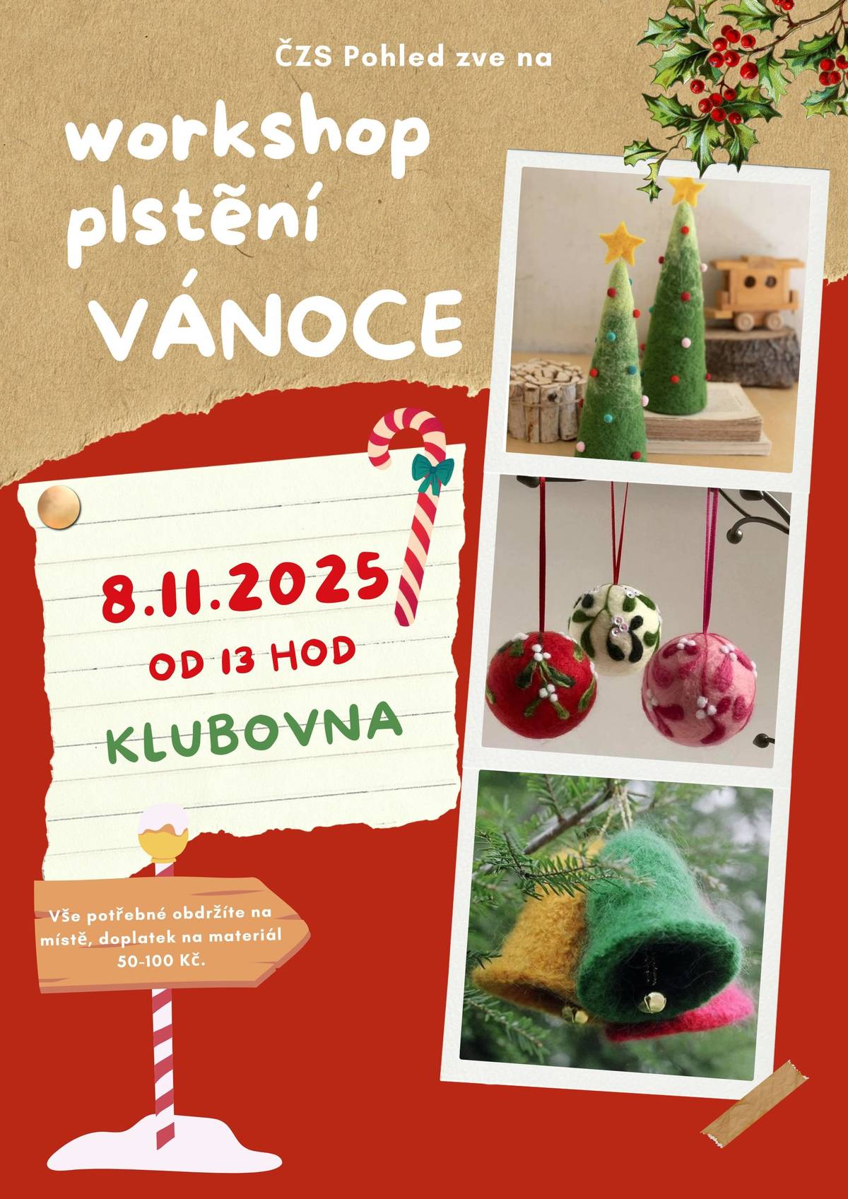 s vánoční tématikou - srdečně zveme