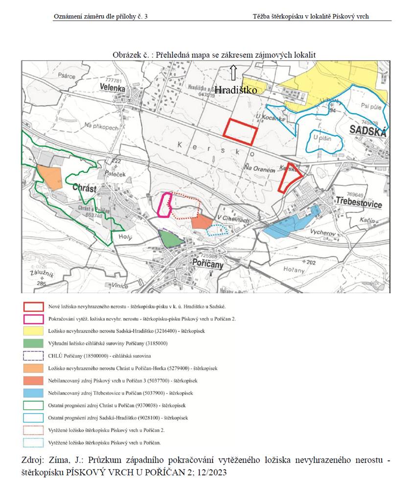 informace k záměru a petici
