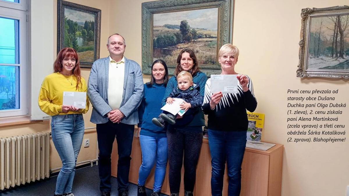 Starosta Zbůchu Dušan Duchek předal 5. 11. ceny úspěšným luštitelkám křížovky z červnového Zbůšského zpravodaje. Čtěte dále...