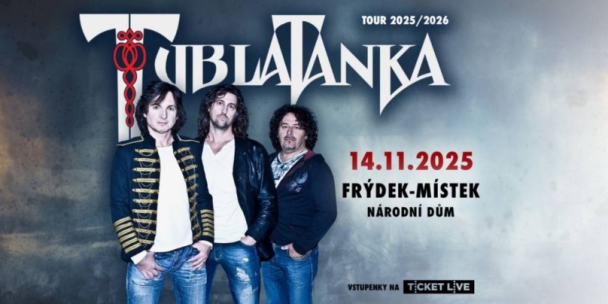 Stále jsou ještě k dispozici vstupenky na koncert skupiny Tublatanka, který se koná 14.11.2025 ve Frýdku - Místku.  Cena vstupenky je 999,- Kč, obec hradí 499,- Kč. Doprava individuální. Zájemci volejte na tel. 558 690 020, 724 045 337.