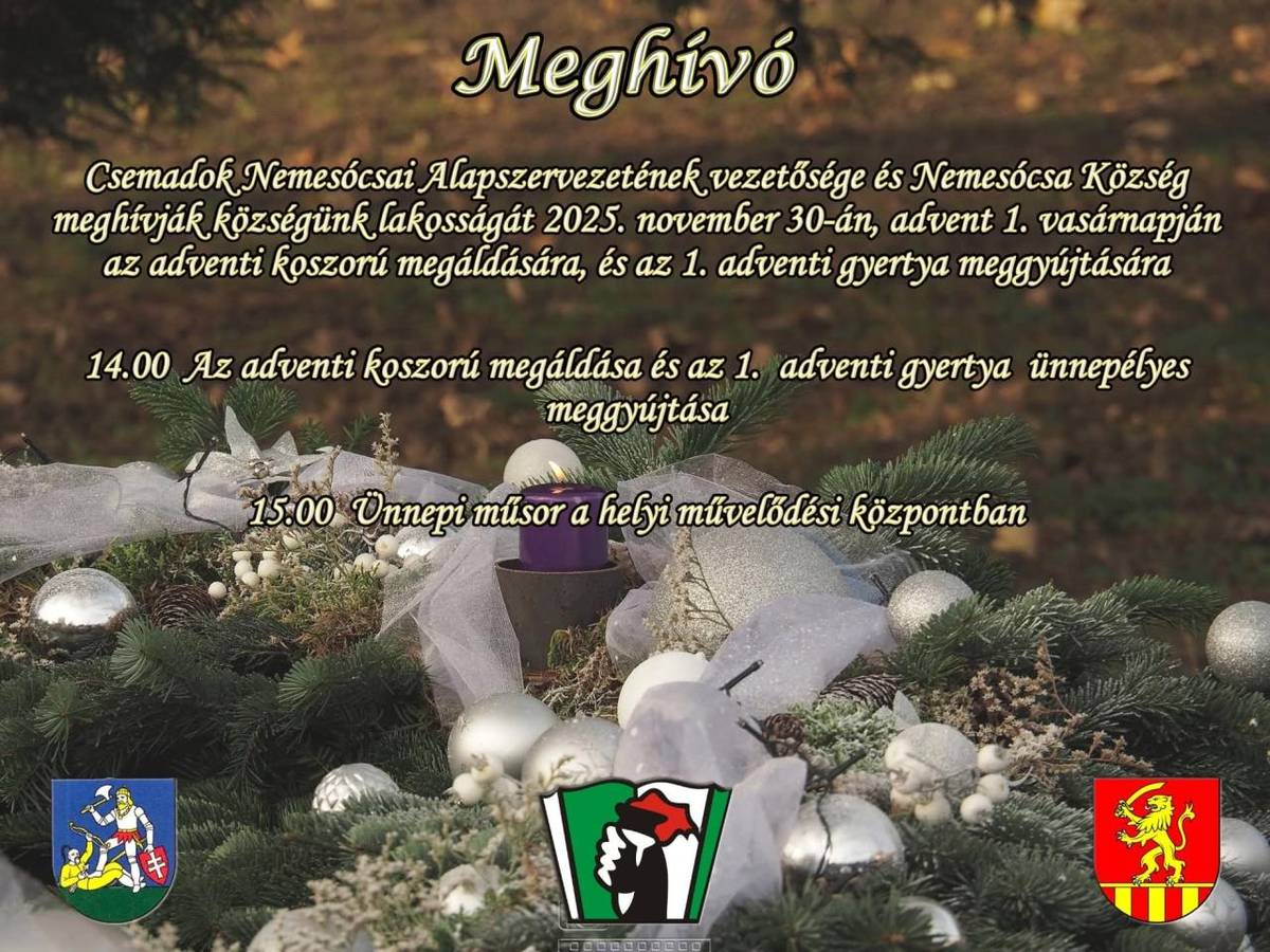 Meghívó / Pozvánka