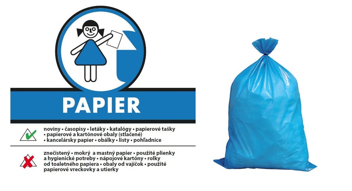 Dňa 6.11.2025 sa uskutočnil zber separovaného odpadu v obci a každá domácnosť obdržala okrem žltých vriec na separovaný odpad aj jedno modré vrece: - žlté vrece slúži na plasty, nápojové kartóny a kovové obaly, - modré vrece slúži výlučne na papier a papierový odpad. Prosíme všetkých občanov, aby dodržiavali toto farebné rozlíšenie odpadov. Na základe upozornenia zberovej spoločnosti Vás tiež prosíme o dôslednejšie triedenie plastov. Nevhadzujte do vriec odpad, ktorý tam nepatrí!  V prípade otázok kontaktujte Obecný úrad. Bližšie informácie nájdete v priložených obrázkoch.