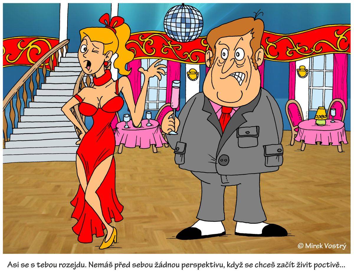 Žena odmítá žít s poctivým mužem