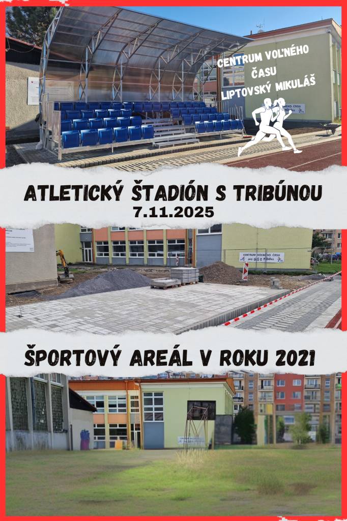 ďakujeme zriaďovateľovi mestu Liptovský Mikuláš a Ministerstvu cestovného ruchu a športu SR