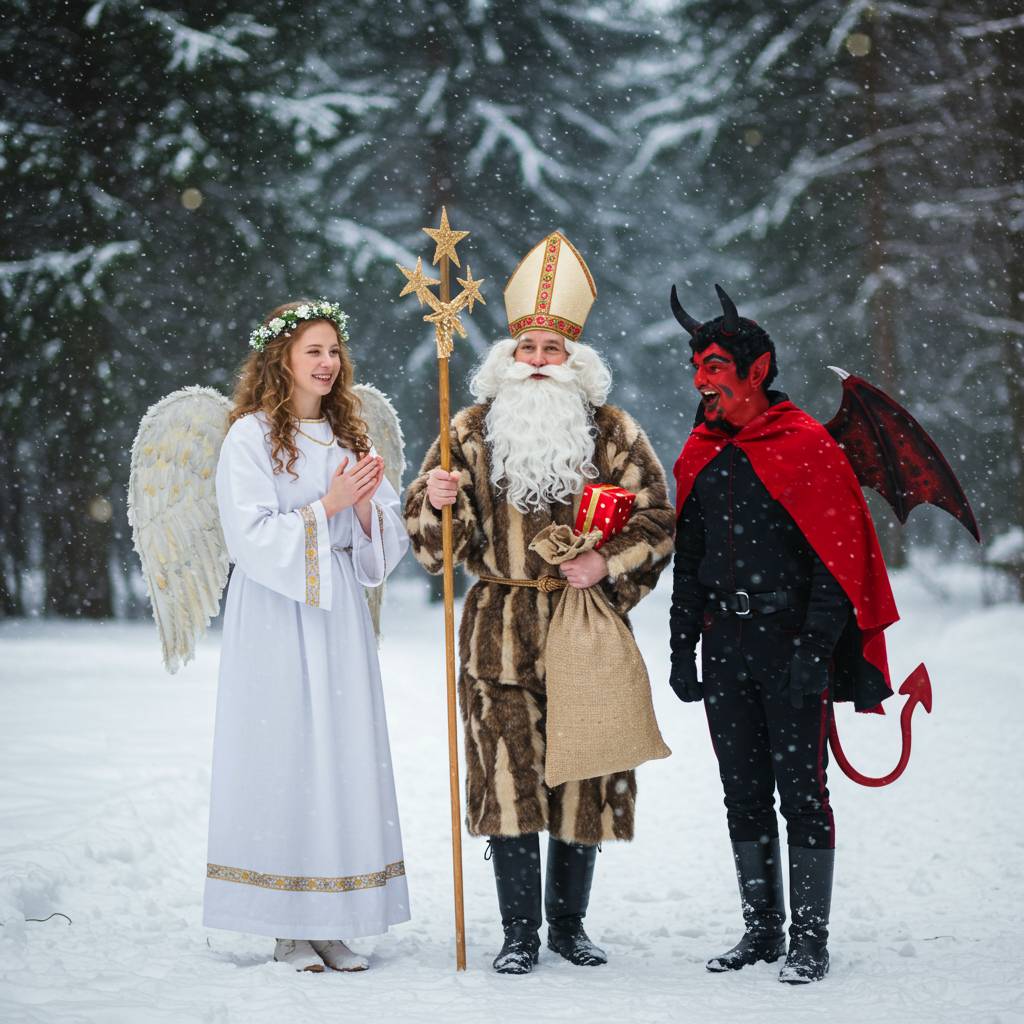 Chcete, aby vaše děti navštívil doma Mikuláš, Anděl a Čert?