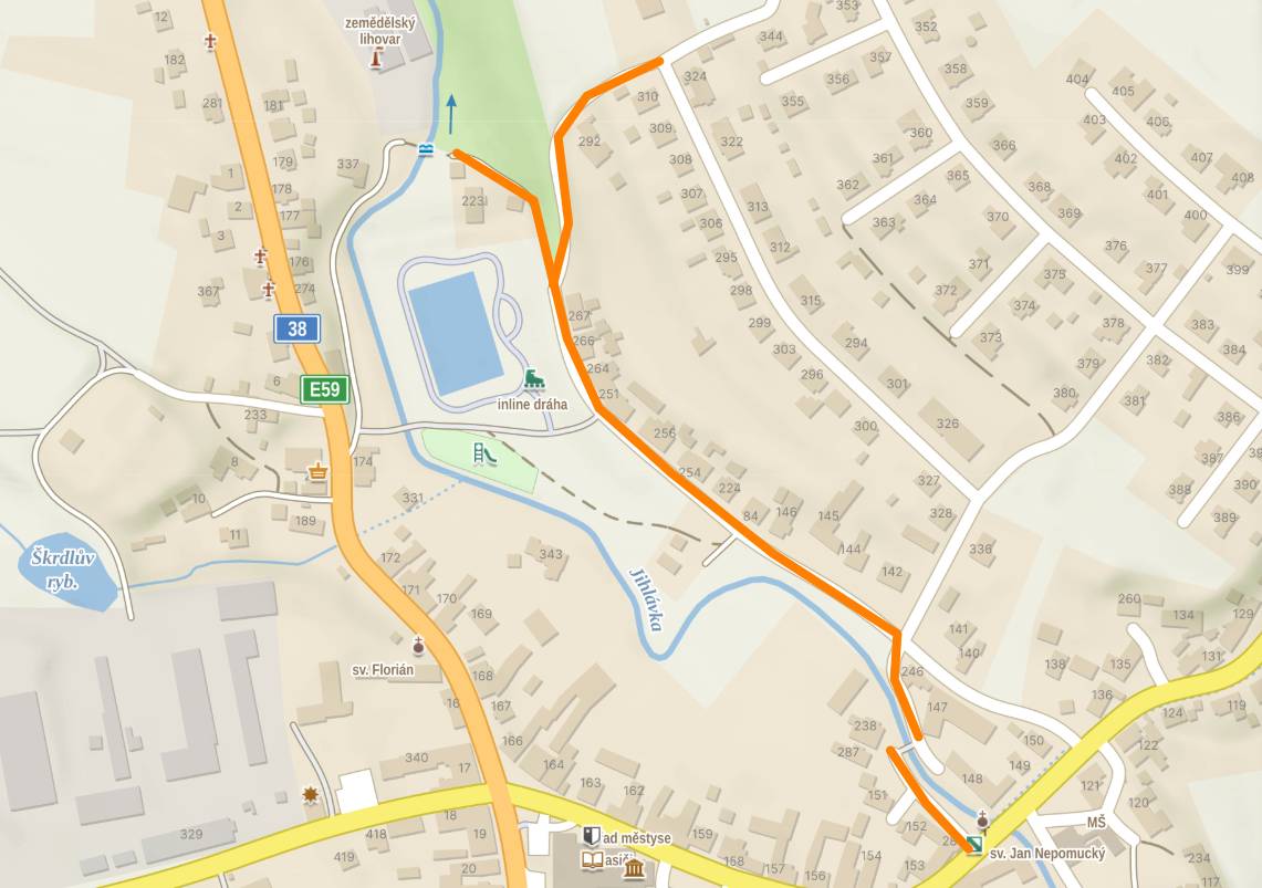 Společnost CETIN a.s. oznamuje, že tento týden zahájila práce na pokládce optické sítě na území městyse (viz mapka). Dodavatelem stavby bude Moravia Energy s.r.o., vedoucí stavby p. Vašek, tel. kontakt 608 835 051.