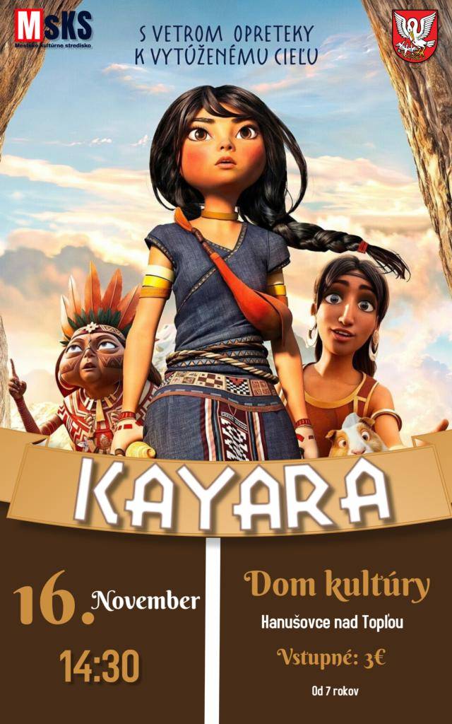 16. november 2025 o 14:30 hod.  Dom kultúry Hanušovce nad Topľou