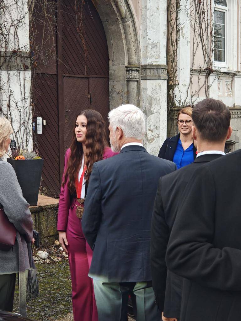 Informace starostky obce k návštěvě prezidenta české republoky pana petra Pavla a jeho manželky Evy Pavlové.