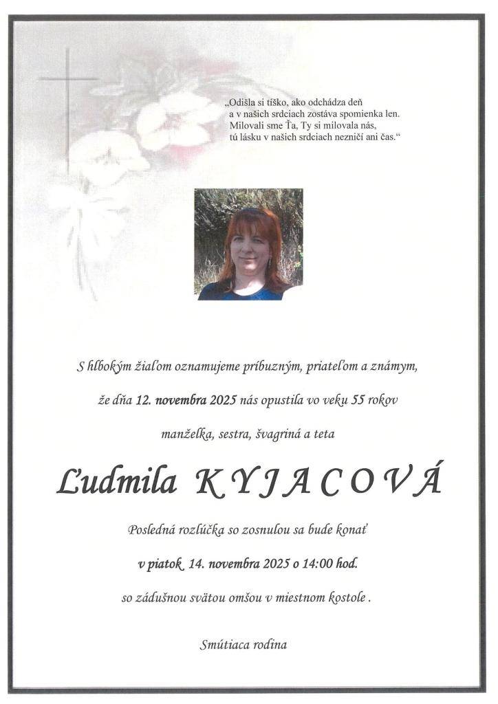 Ľudmila Kyjacová