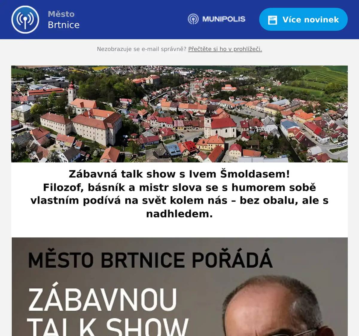 Zábavná talk show s Ivem Šmoldasem! Filozof, básník a mistr slova se s humorem sobě vlastním podívá na svět kolem nás – bez obalu, ale s nadhledem.