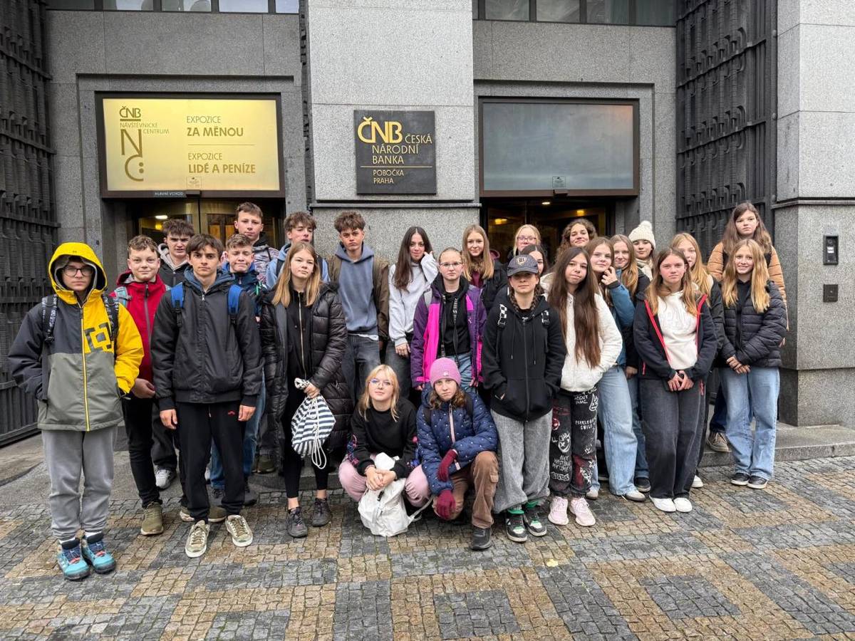 Návštěva České národní banky.