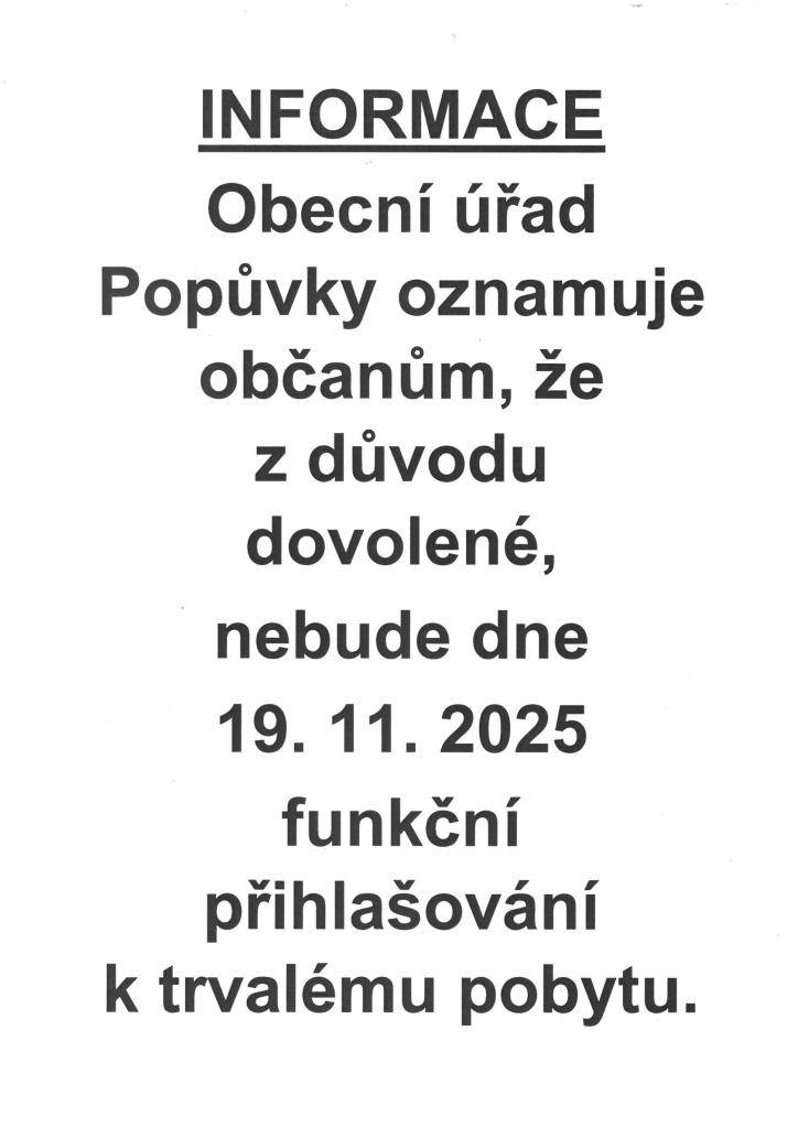 Změna úředních hodi