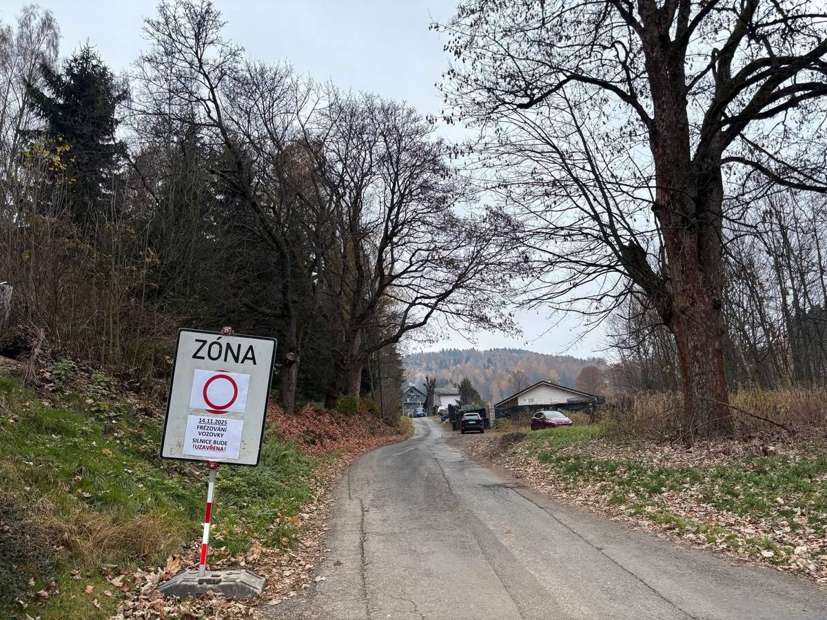 🚧 Dne 14. listopadu bude probíhat frézování vozovky v lokalitě Zelená Hora, a to v úseku od čp. 2012 po čp. 193. 🚗 Žádáme řidiče o zvýšenou opatrnost a dodržování dopravního značení. 🙏 Omlouváme se za komplikace spojené s dopravním omezením a děkujeme za pochopení.
