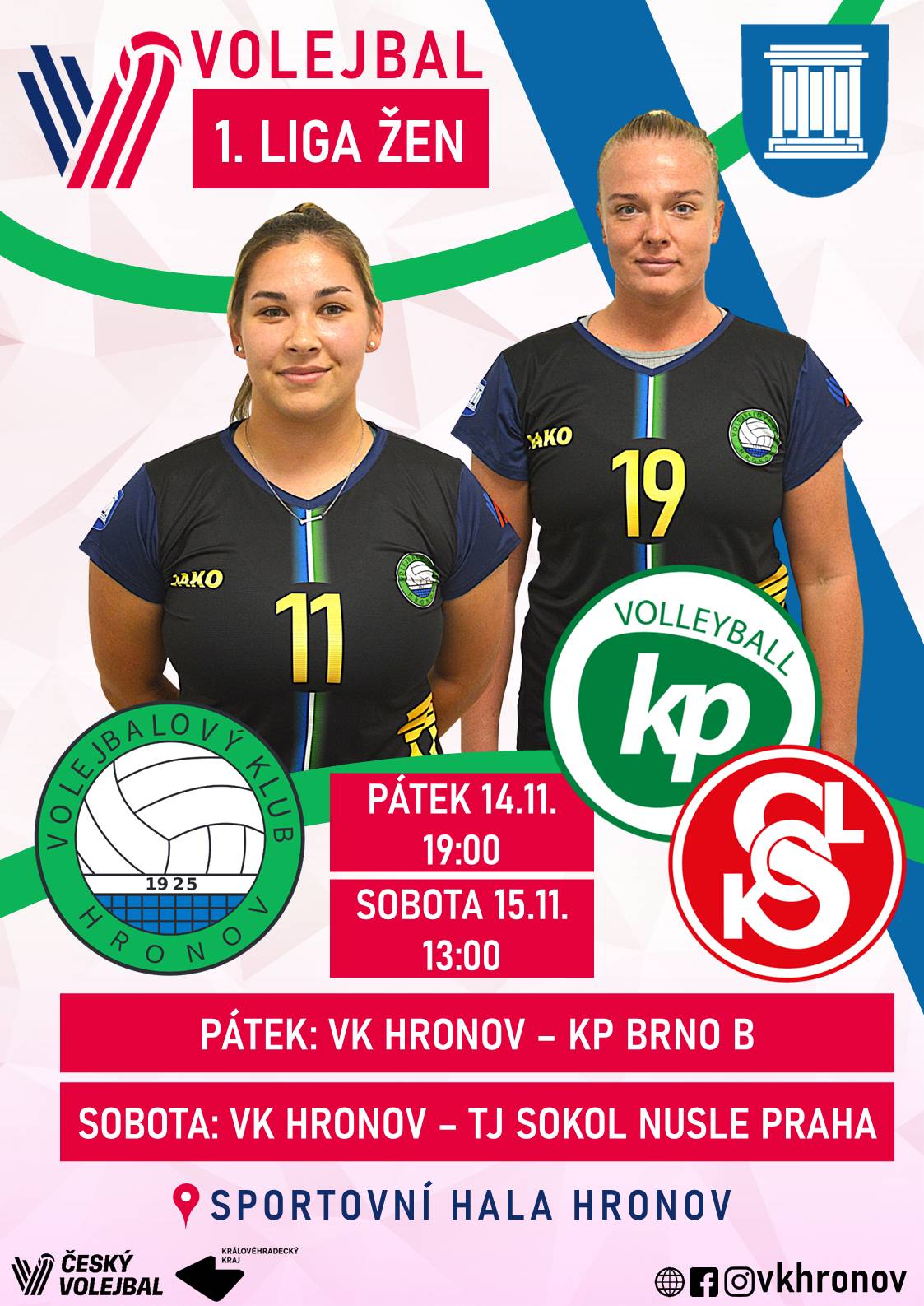 Přijďte fandit našim ženám.