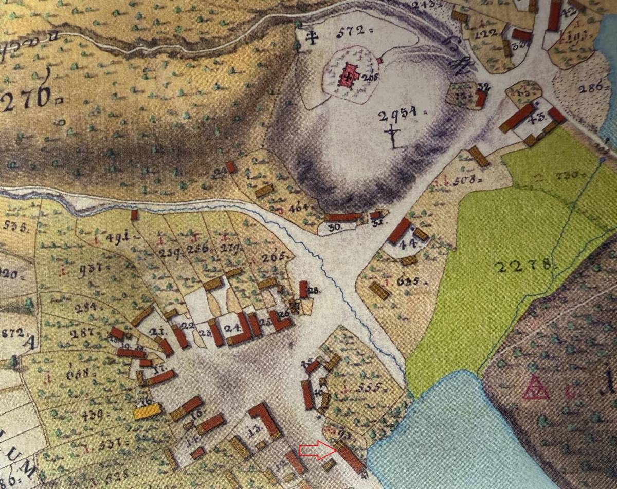 Při sanaci štítové stěny…