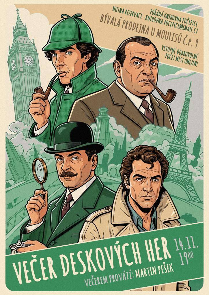 Večer deskových her 14.11.2025 od 19h