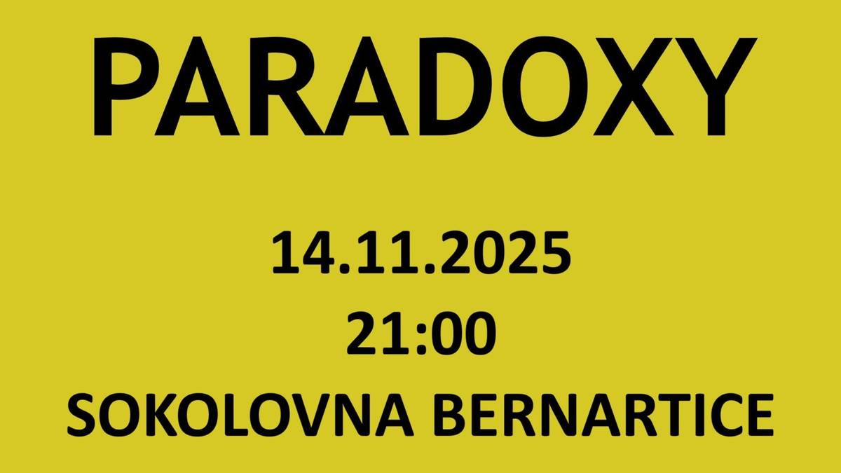 V pátek 14. listopadu od 21:00 v sokolovně v Bernarticích.