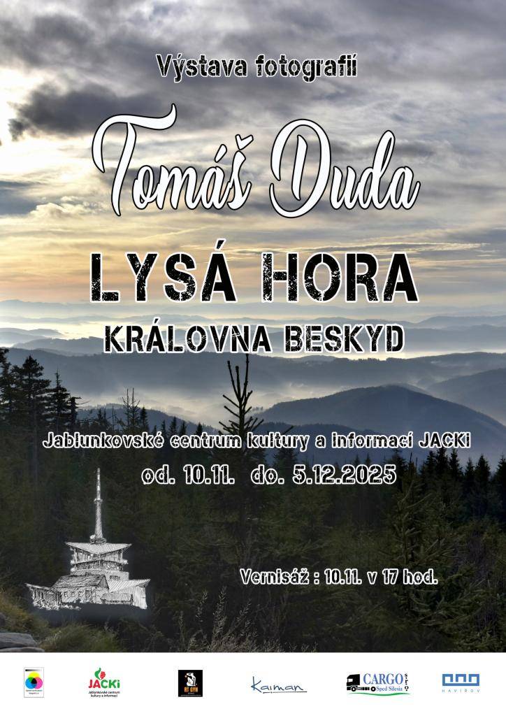 Přehled listopadových kulturních akcí v Jablunkově.  Více viz níže.