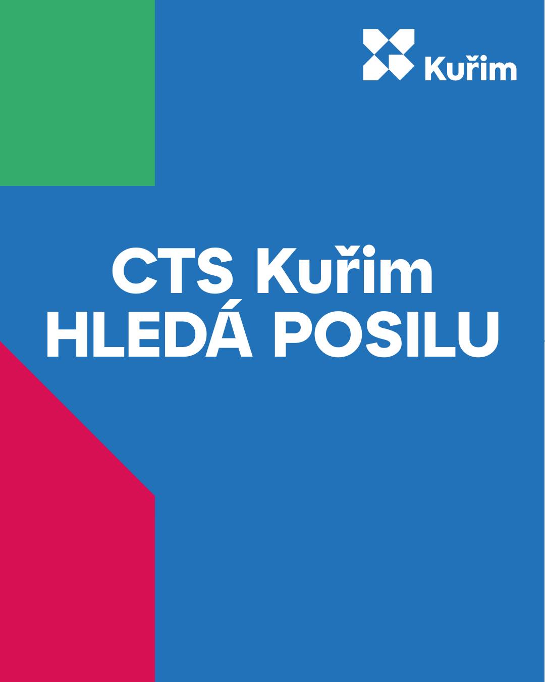 Centrum technických služeb Kuřim, s.r.o. hledá posilu na pozici obsluha svozového vozu. Nabízíme stabilní pracovní místo v Kuřimi a práci na plný úvazek. Pozice je vhodná pro fyzicky zdatné osoby, které chtějí pracovat v týmu a podílet se na čistotě města. • Kontakt/odkaz: 📧 jednatel@ctskurim.cz