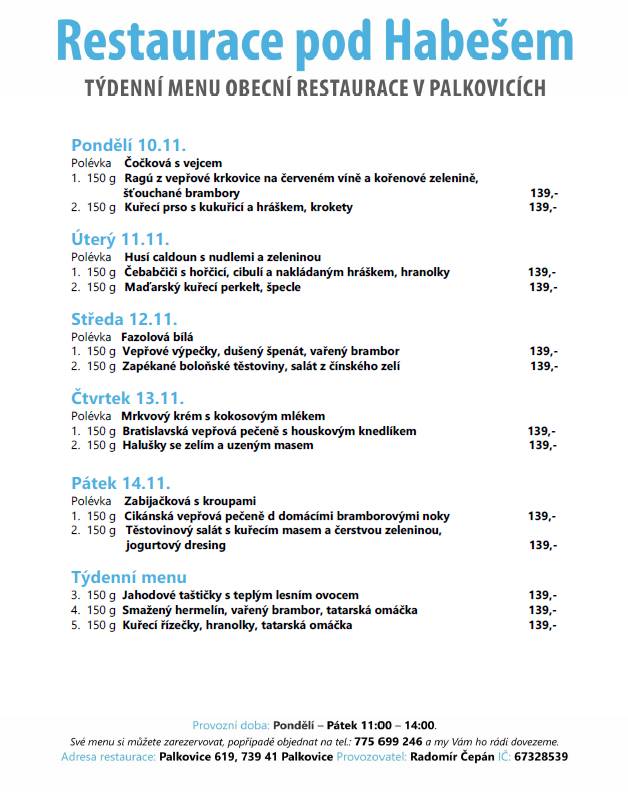 Restaurace pod Habešem