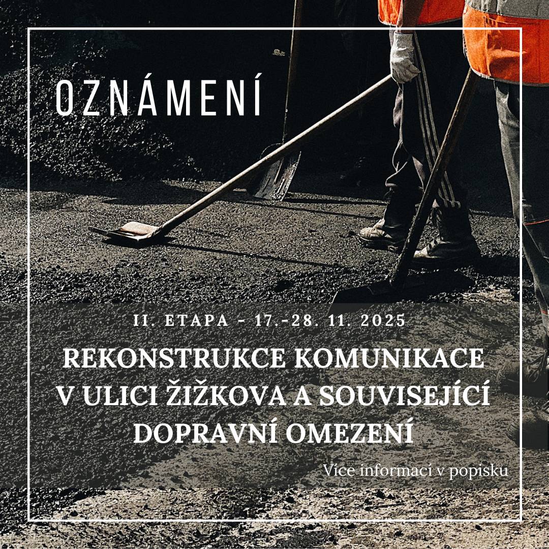V termínu 17.-28. listopadu proběhne II. etapa rekonstrukce ulice Žižkova, konkrétně v úseku od ulice Emy Destinové (průjezd do této ulice bude zachován) až po Krušnohorskou polikliniku.       🚧Vzhledem k této akci dojde k úplné uzavírce zmíněné části ulice a výluce tramvajové dopravy na linkách č. 1, 3, 4, 40 mezi zastávkami Litvínov, nádraží a Litvínov, Citadela.       Náhradní autobusová doprava:   🚍 Autobusy nahradí tramvaje na trase Litvínov, nádraží – Litvínov, Citadela podle současných jízdních řádů, bez změn.       Zastávky, které budou zrušeny:   ❌Litvínov, u dílen   ❌Litvínov, Technické služby       🚏Umístění zastávek náhradní autobusové dopravy:   Litvínov, Citadela - zastávka přímo v tramvajové zastávce   Litvínov, stadion - zastávky v obou směrech v ul. S. K. Neumanna   Litvínov, poliklinika - zastávka směr Litvínov, Citadela ve výstupní zastávce linky č. 23, ve směru Litvínov, nádraží ve nástupní zastávce linky č. 23   Litvínov, obchodní dům - zastávka směr Litvínov, Citadela v ul. Smetanova před budovou Radniční sklípek, ve směru Litvínov, nádraží v ul. 9. května před sázkovou kanceláří Tipsport   Litvínov, nádraží – zastávka směr Litvínov, Citadela na autobusovém nádraží st. č. 3