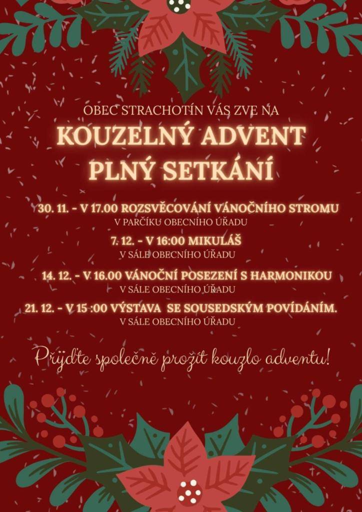 Advent ve Strachotíně