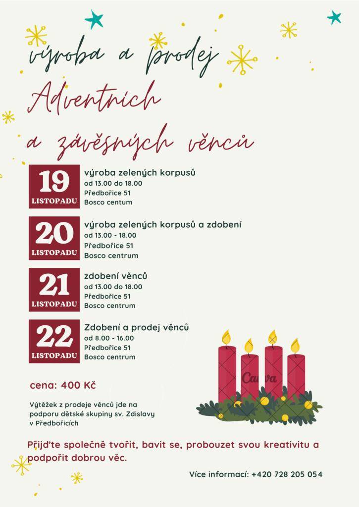 Přijďte společně tvořit, bavit se, probouzet svou kreativitu a podpořit dobrou věc.