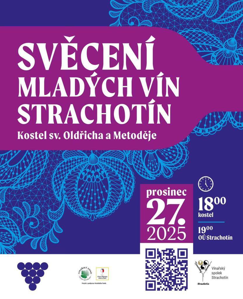 Svěcení mladých vín 27.12.2025