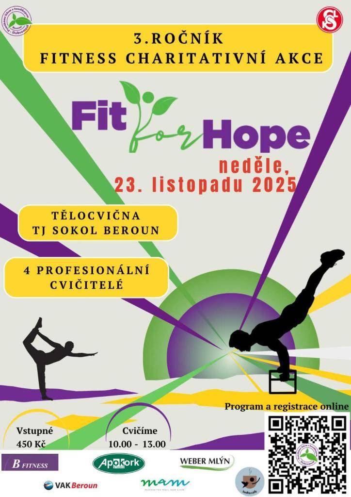 Kde: TJ Sokol Beroun, tělocvična (Nábřeží U sokolovny 510/1)  Kdy: 23. listopadu 2025 (10:00 - 13:00)
