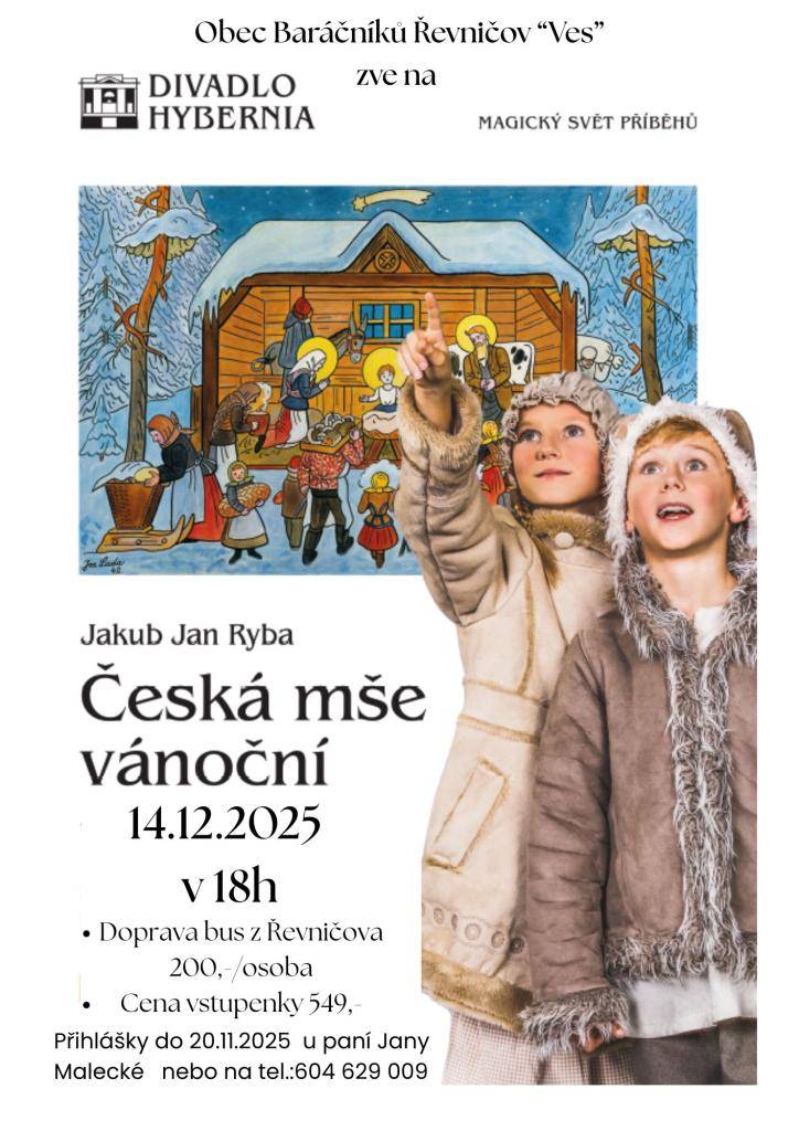 Hybernia Česká mše vánoční 14.12.