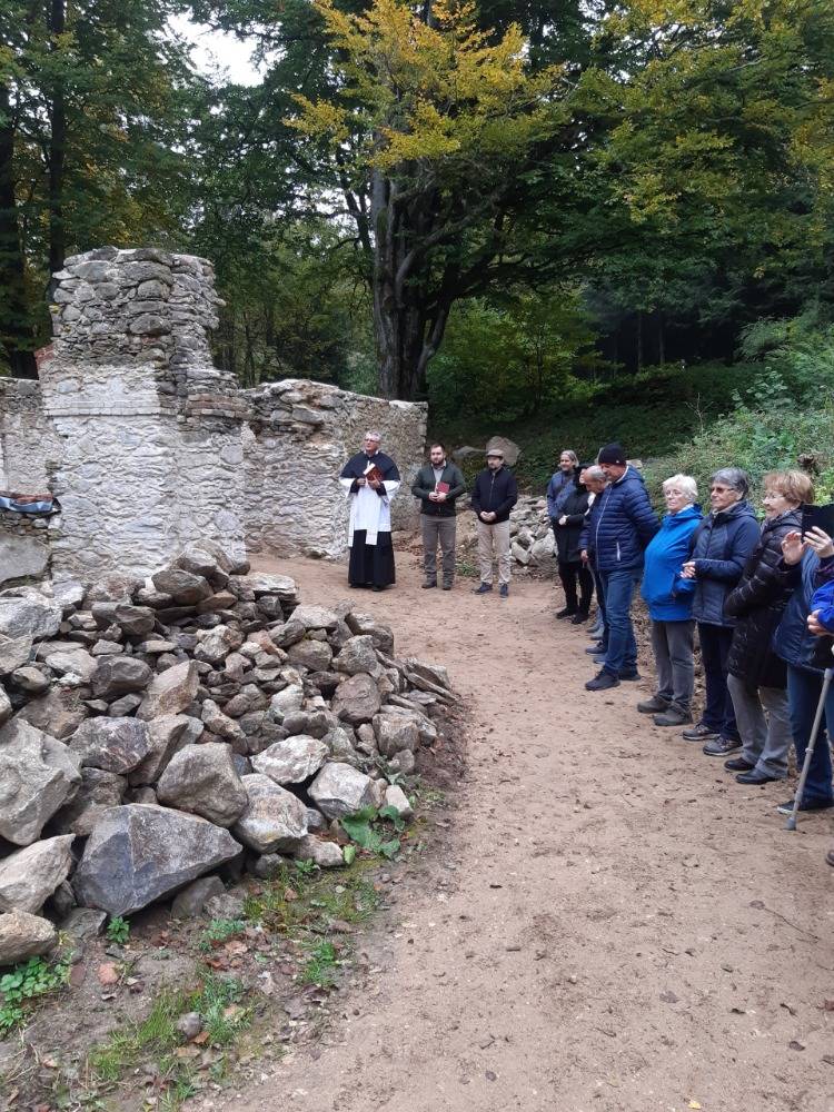 Ukončení 1. etapy stavební obnovy kaple.