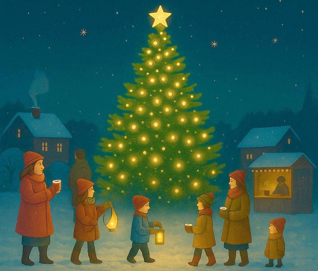 v sobotu 29.11.2025 od 16:00  před obecním úřadem v Terešově