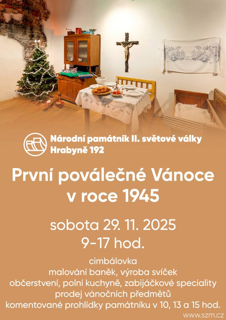 POZVÁNKA NÁRODNÍHO PAMÁTNÍKU II. SVĚTOVÉ VÁLKY HRABYNĚ