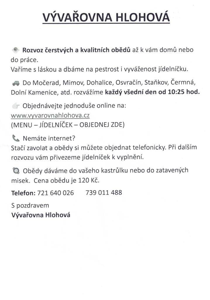 Vývařovna Hlohová