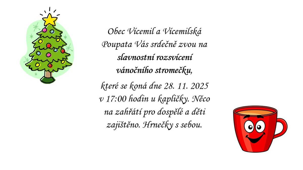 Rozsvícení vánočního stromečku :-)